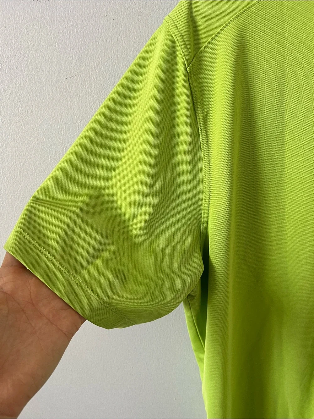 Nike Drifit Lime Green Polo